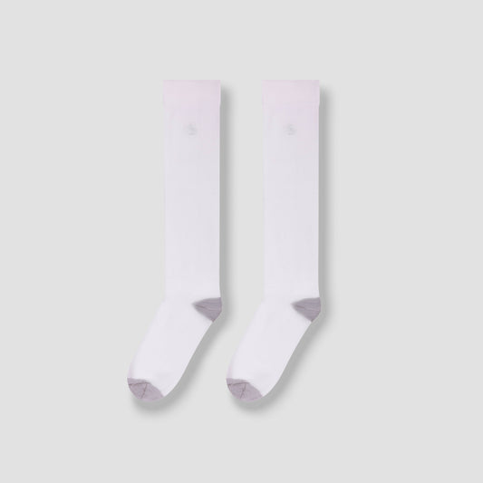 Silver Yarn Compression Socks (3-Set - Crew Length)